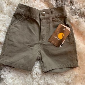 CARHARTT CARGO SHORTS 18 MONTH BROWN